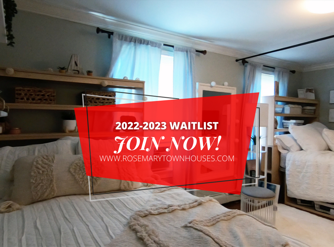 Luxury Living, Steps from Campus Rosemary Lane